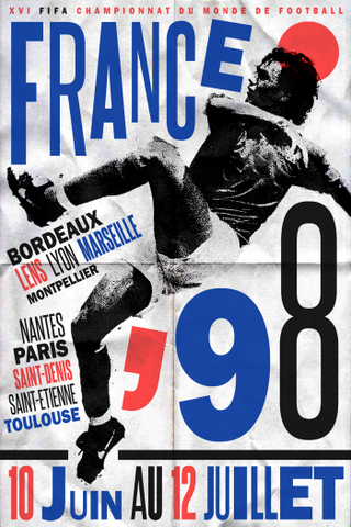 Illustration for article titled These Posters For Every World Cup Since 1930 Were Made By One Designer